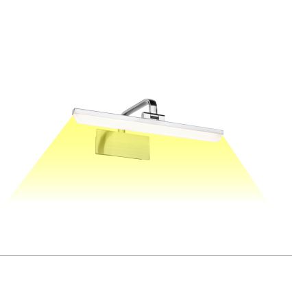 Paulmann 95572 - LED/9,5W Schilderijlamp RENAN 230V 40 cm mat chroom