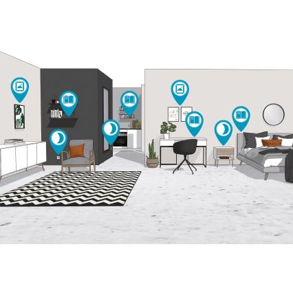 Paulmann 99089 - Eclairage mirroir LED/3,2W GALERIA 230V