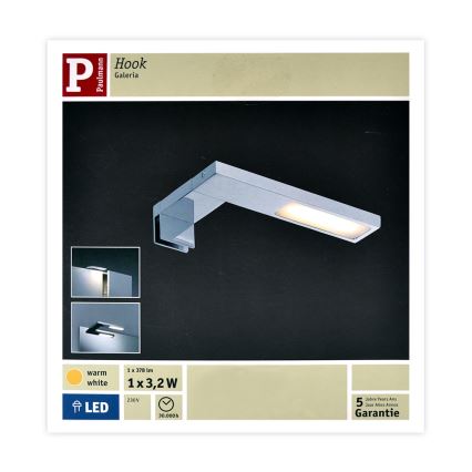Paulmann 99089 - Eclairage mirroir LED/3,2W GALERIA 230V