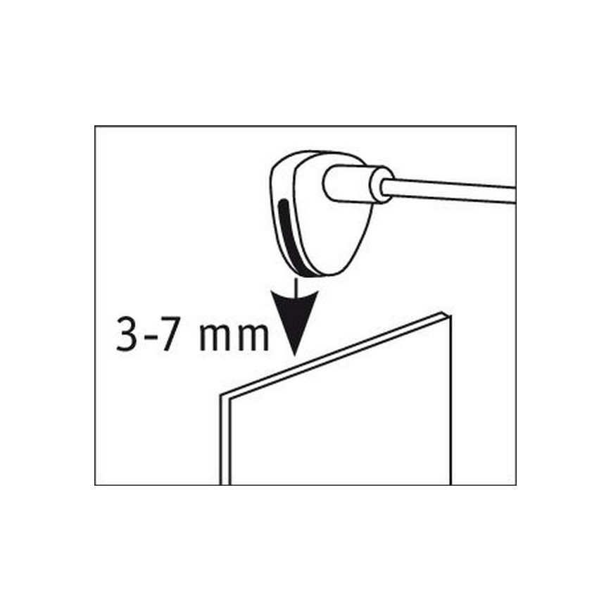 Paulmann 99089 - LED Spiegelverlichting / 3,2W GALERIA 230V