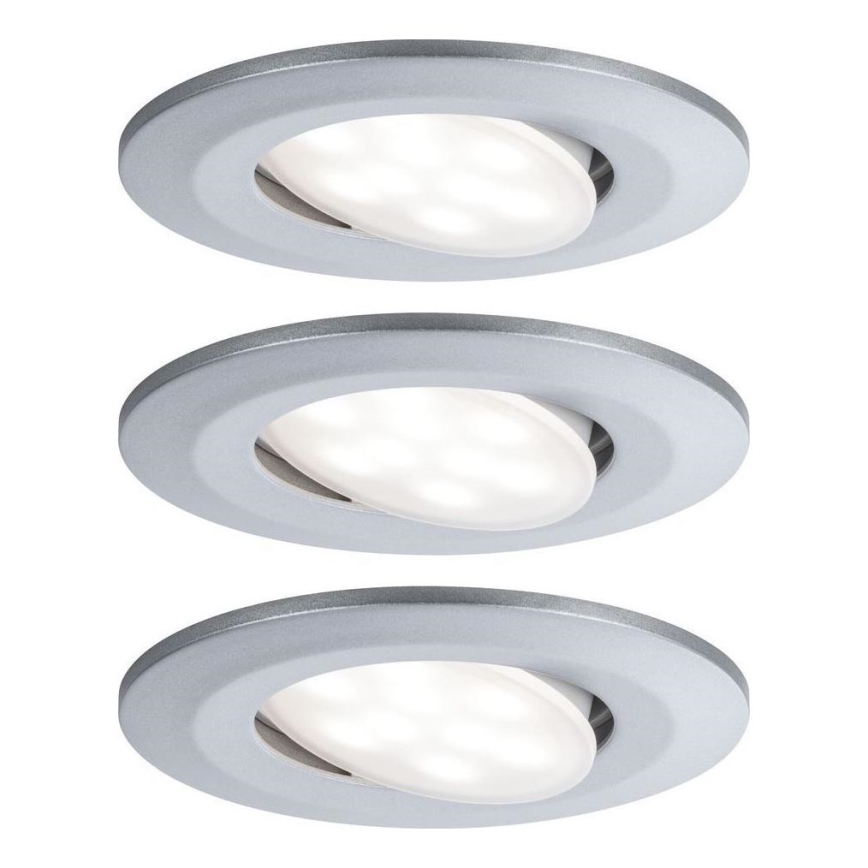 Paulmann 99933 - SET 3x LED/5,2W IP65 Dimbare en hangende badkamer verlichting 230V
