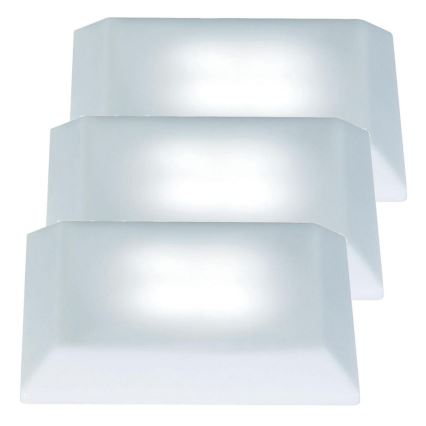 Paulmann - Nice Price 3629 - LOT 3xLED/0,3W IP44 Luminaire encastrable 12V