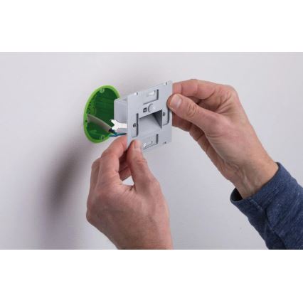 Paulmann  93135 - LED/1,2W Traplamp met sensor EDGE 230V zwart