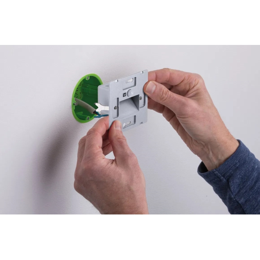 Paulmann  93135 - LED/1,2W Traplamp met sensor EDGE 230V zwart