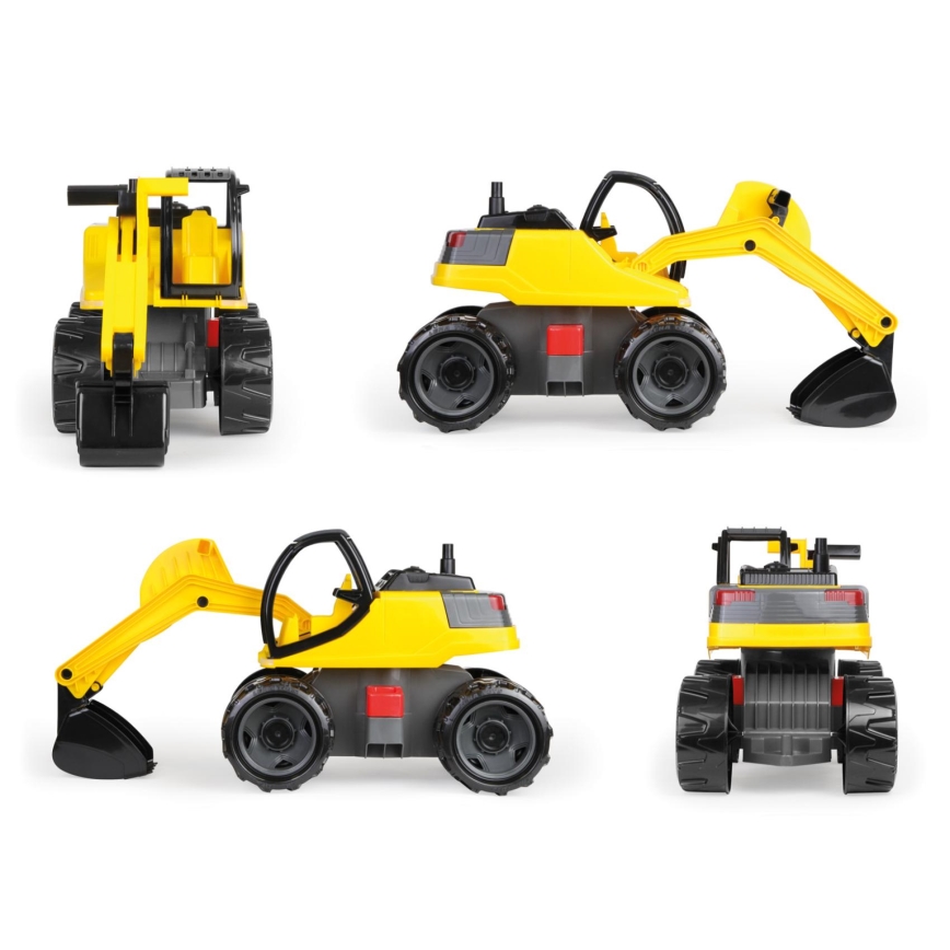 Pelle GIGA TRUCKS 62 cm jaune/noir