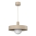 Pendellamp aan kabel CANAN 1xE27/15W/230V Ø 40 cm beige