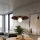 Pendellamp met kabel UMBRA 1xG9/8W/230V zwart/rood