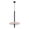 Pendellamp met snoer FELTRO 1xG9/8W/230V zwart/crème