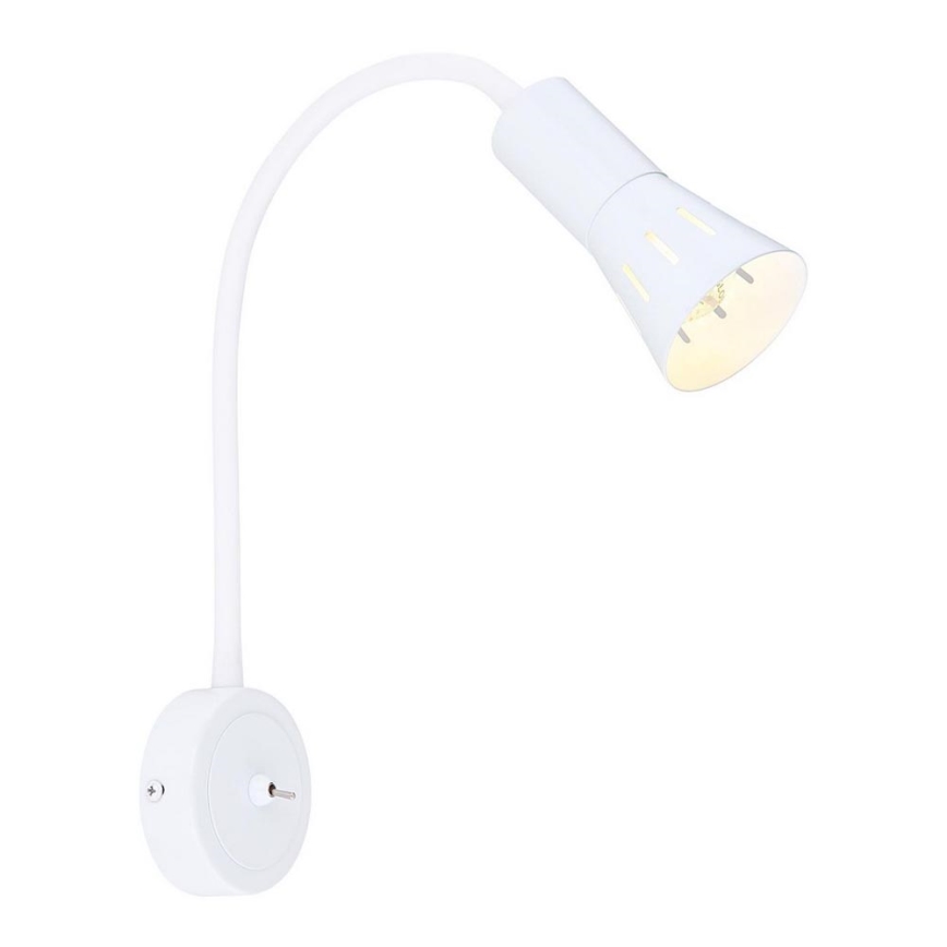 Petite lampe flexible ARENA 1xE14/40W/230V blanc