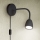 Petite lampe murale à intensité variable LED/4W/230V noir