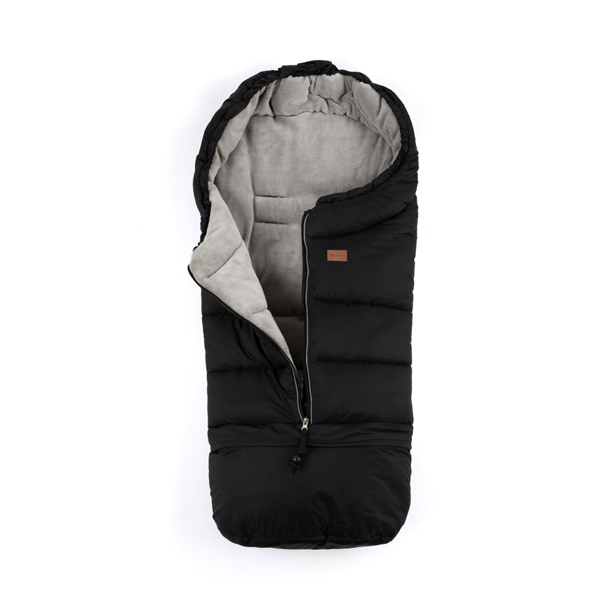 PETITE&MARS - SET Kinderwagenfußsack 3-in-1 JIBOT + Handwärmer für Kinderwagen JASIE zwart