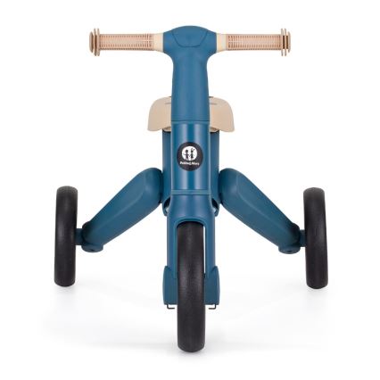 PETITE&MARS - 4-in-1 kinderdriewieler DRIFT oceaanblauw