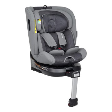 PETITE&MARS - Autostoel TWISTGUARD PRO i-Maat 40-150 cm (0-36 kg) grijs