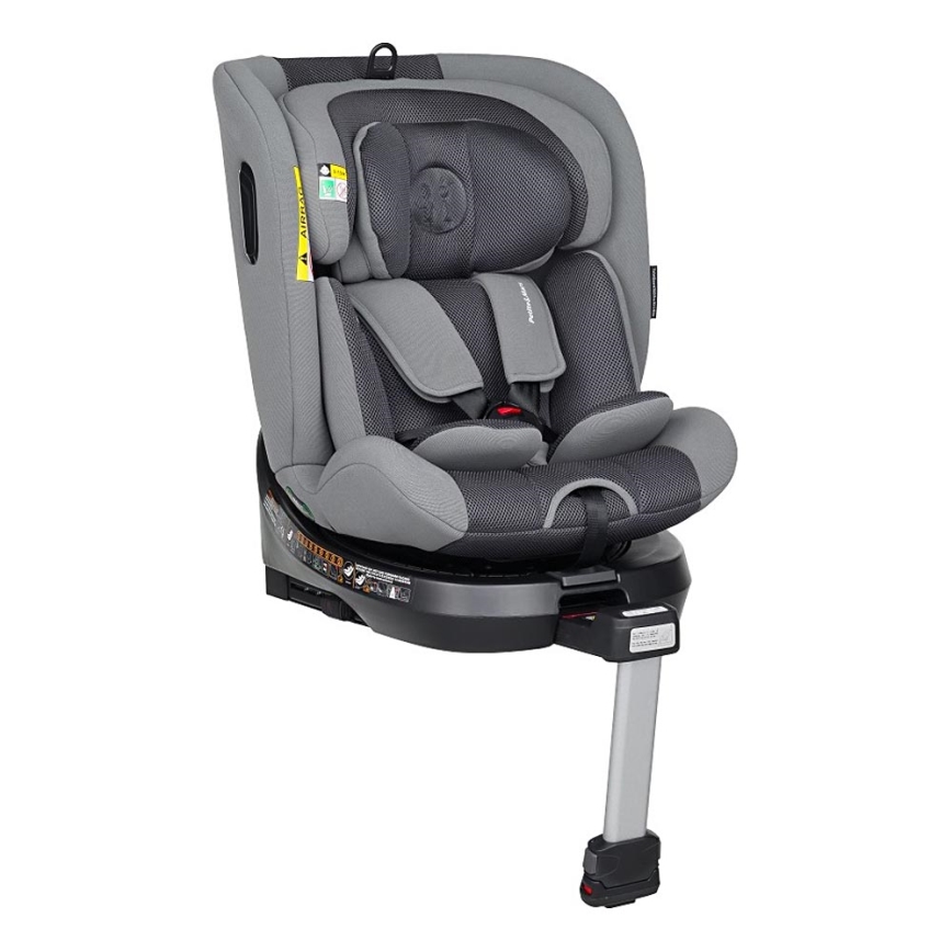 PETITE&MARS - Autostoel TWISTGUARD PRO i-Maat 40-150 cm (0-36 kg) grijs