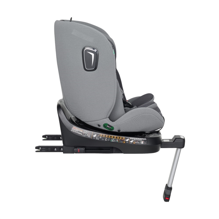 PETITE&MARS - Autostoel TWISTGUARD PRO i-Maat 40-150 cm (0-36 kg) grijs