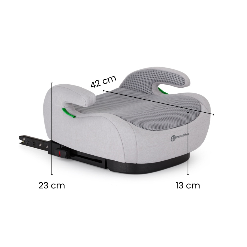 PETITE&MARS - Autostoelverhoger OPTIMUS PRO i-Size Air 125-150 cm (22-36 kg) bruin