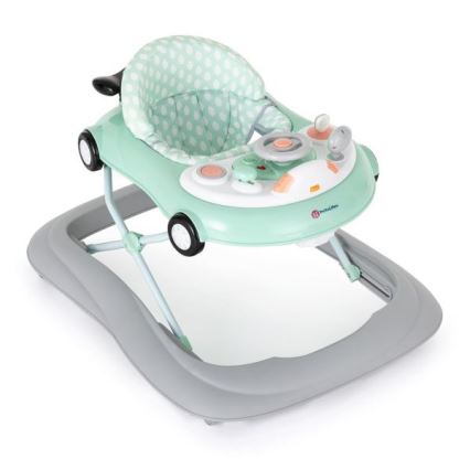 PETITE&MARS - Baby wandelaar met een melodie CABRIO 2xAA mint