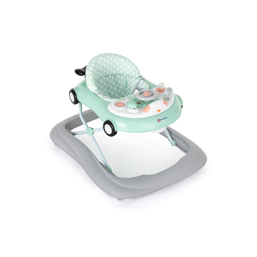 PETITE&MARS - Baby wandelaar met een melodie CABRIO 2xAA mint