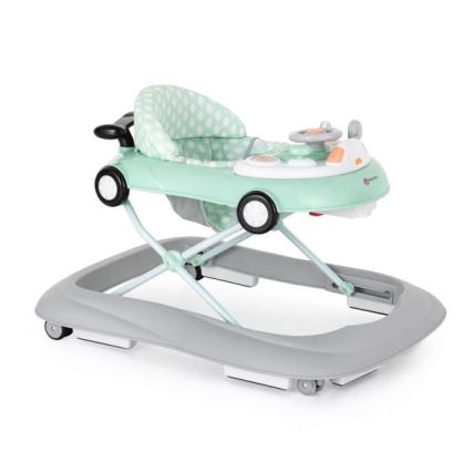 PETITE&MARS - Baby wandelaar met een melodie CABRIO 2xAA mint
