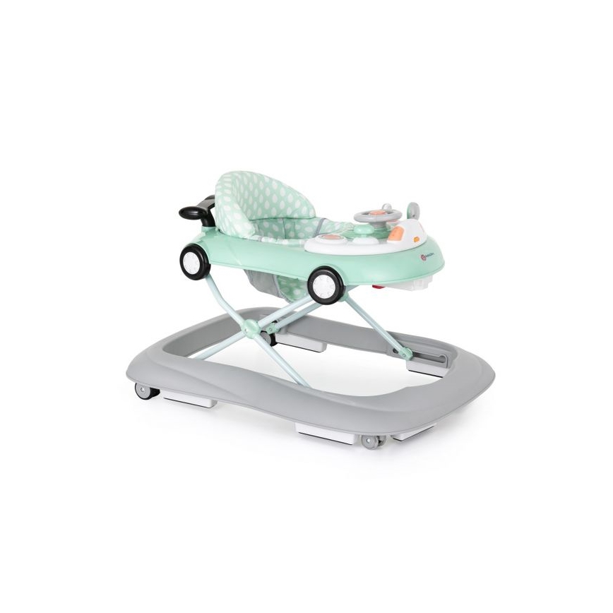 PETITE&MARS - Baby wandelaar met een melodie CABRIO 2xAA mint