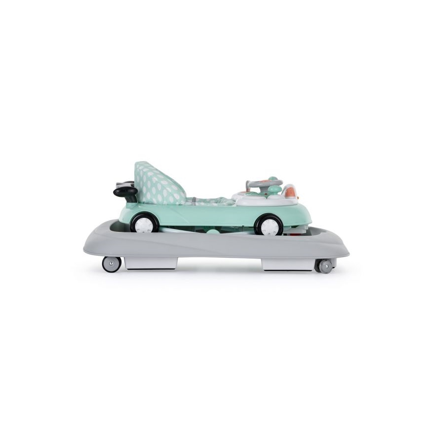 PETITE&MARS - Baby wandelaar met een melodie CABRIO 2xAA mint