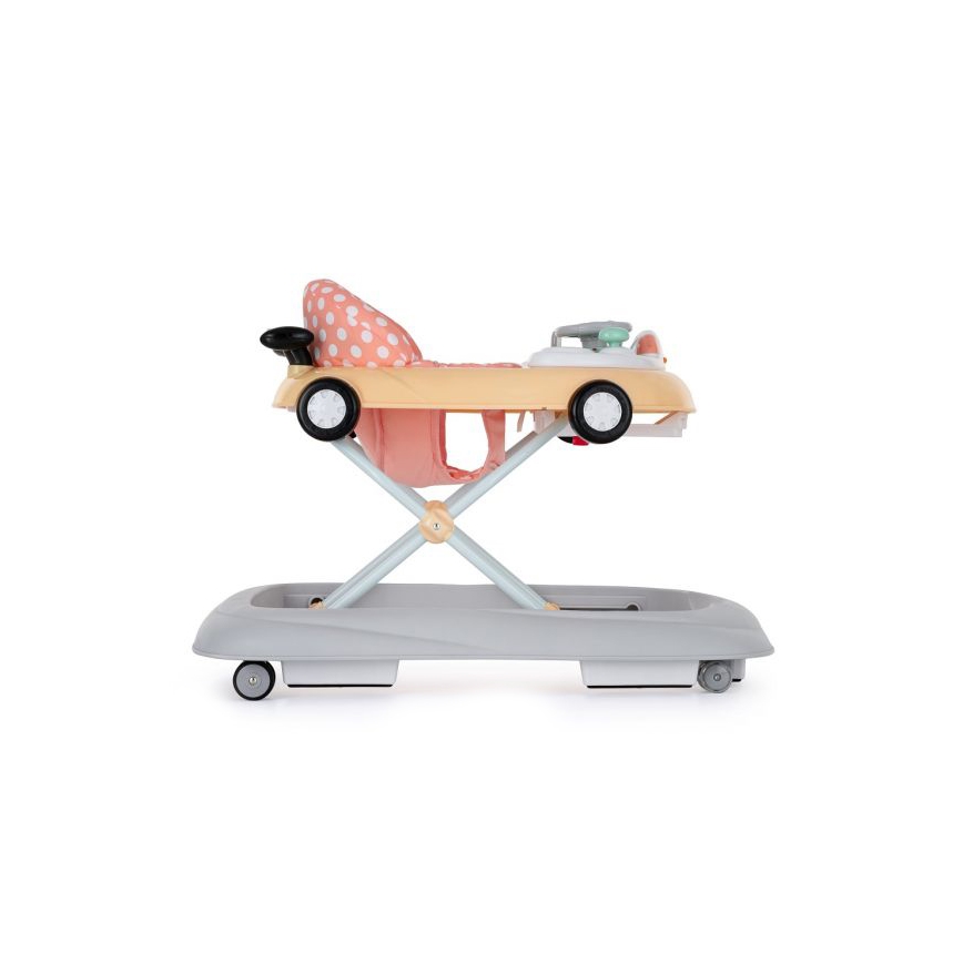 PETITE&MARS - Baby wandelaar met een melodie CABRIO 2xAA oranje
