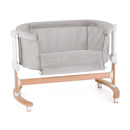 PETITE&MARS - Baby wieg 2in1 GLORY grijs