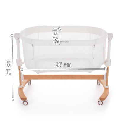 PETITE&MARS - Babybed 2-in-1 GLORY