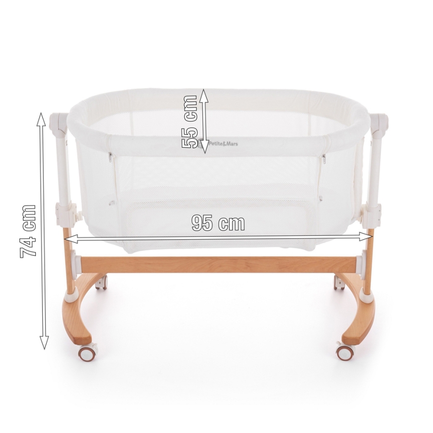 PETITE&MARS - Babybed 2-in-1 GLORY