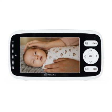PETITE&MARS - Babyfoon met monitor NANO 4.0 3,7V 1760 mAh