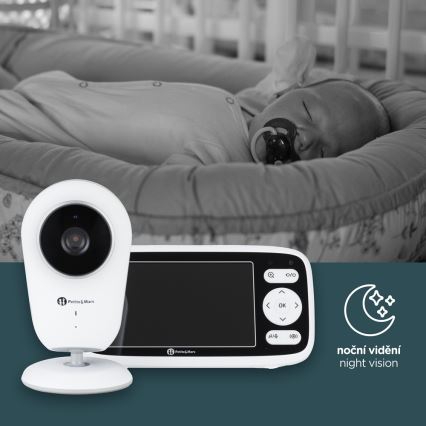 PETITE&MARS - Babyphone vidéo NANO 4.0 3,7V 1760 mAh