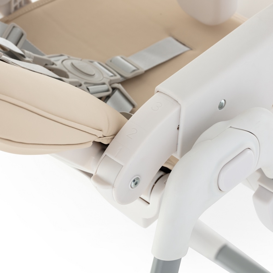 PETITE&MARS - Chaise haute pour enfant GUSTO beige