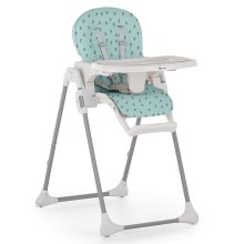PETITE&MARS - Chaise haute pour enfant GUSTO turquoise