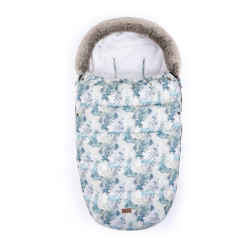 PETITE&MARS - Chancelière pour bébé 4en1 COMFY Fancy Dream bleu/blanc