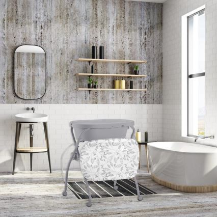 PETITE&MARS - Commode met een bad SPA 3in1 grijs