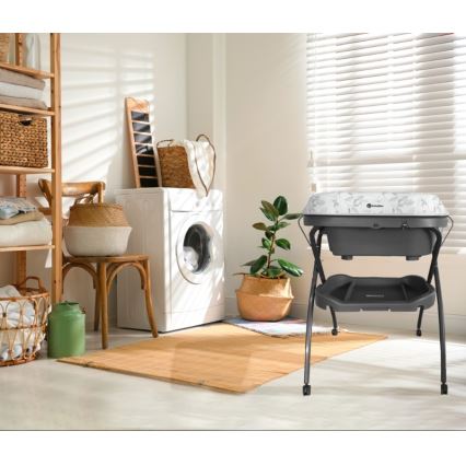 PETITE&MARS - Commode met een bad SPA 3in1 grijs