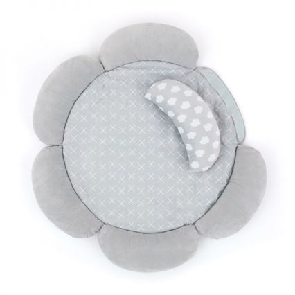 PETITE&MARS - Couverture d'enfant pour le jeu 3v1 CLOUD gris clair