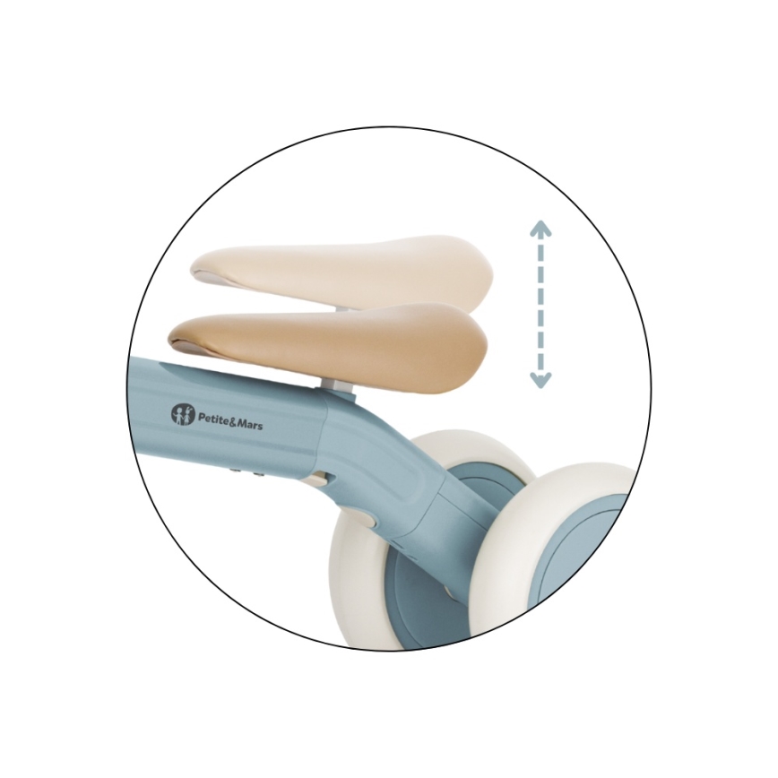 PETITE&MARS - Draisienne pour enfants 3 en 1 BINGO Stering Bleu