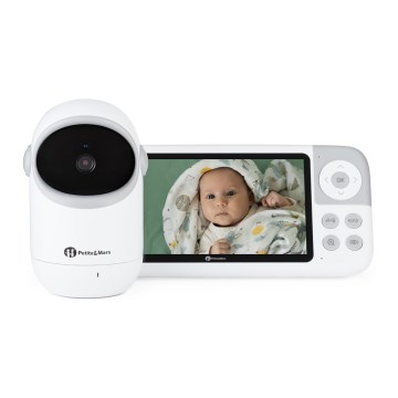 PETITE&MARS - Écoute-bébé avec moniteur EVE 5.0 3,8V 3050 mAh