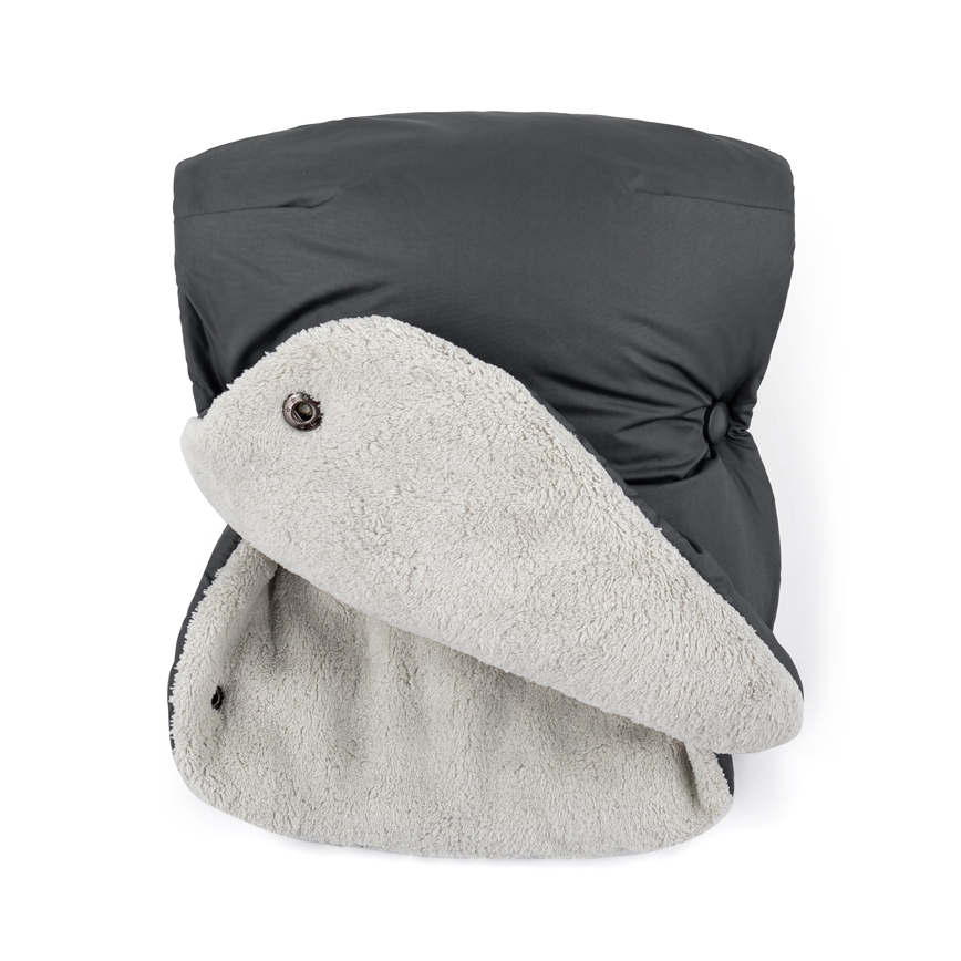 PETITE&MARS - Handwarmers voor een Kinderwagen ASIE grijs