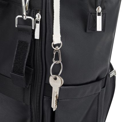 PETITE&MARS - Luiertas rugzak voor kinderwagen JASPER zwart