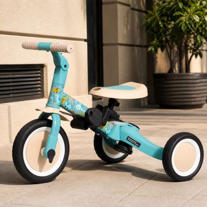 PETITE&MARS - Kinderdriewieler 5-in-1 TURBO LIMITED Dino Park