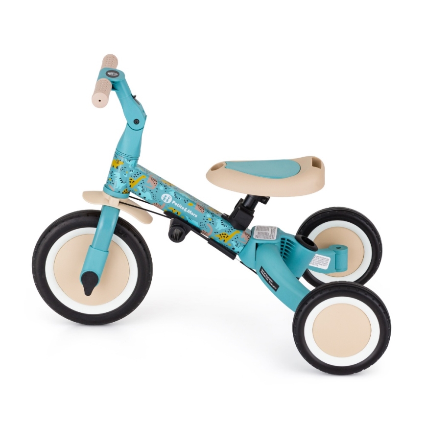 PETITE&MARS - Kinderdriewieler 5-in-1 TURBO LIMITED Dino Park
