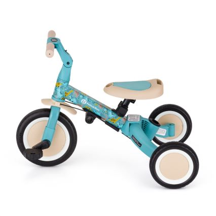 PETITE&MARS - Kinderdriewieler 5-in-1 TURBO LIMITED Dino Park