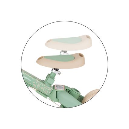 PETITE&MARS - Kinderdriewieler 5-in-1 TURBO LIMITED Green Twist