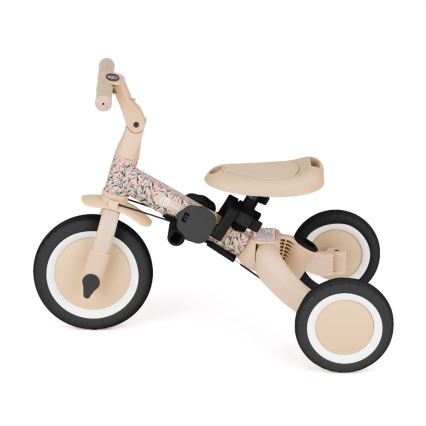 PETITE&MARS - Kinderdriewieler 5-in-1 TURBO LIMITED Pink Meadow