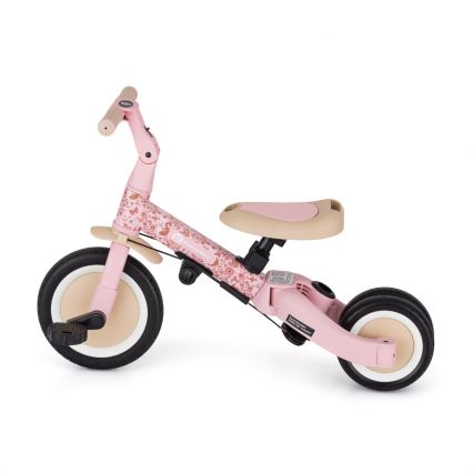PETITE&MARS - Kinderdriewieler 5-in-1 TURBO LIMITED Rosy Wilderness