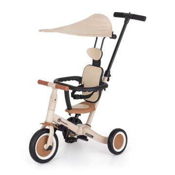 PETITE&MARS - Kinderdriewieler 5-in-1 TURBO PLUS Desert Sand
