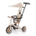 PETITE&MARS - Kinderdriewieler 5-in-1 TURBO PLUS Woestijnzand