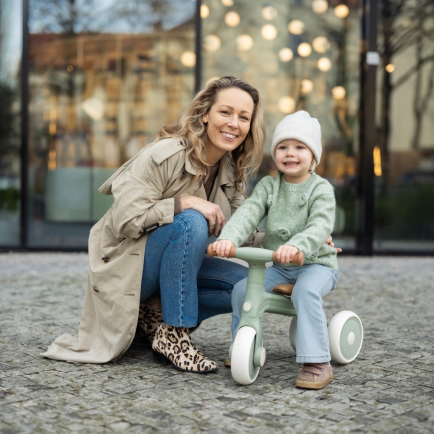 PETITE&MARS - Kinderloopfiets 3-in-1 BINGO Saliegroen